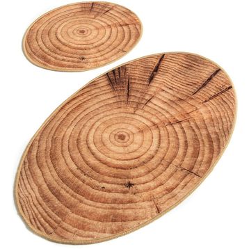 Chilai Home Wood Djt 2 Li Set Banyo Halısı