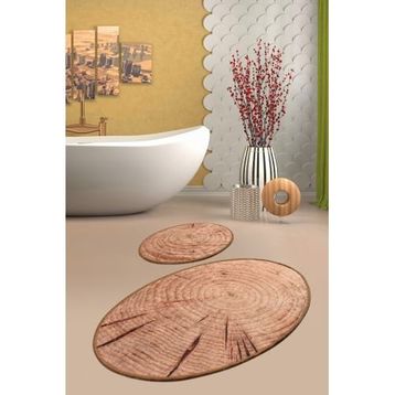 Chilai Home Wood Djt 2 Li Set Banyo Halısı
