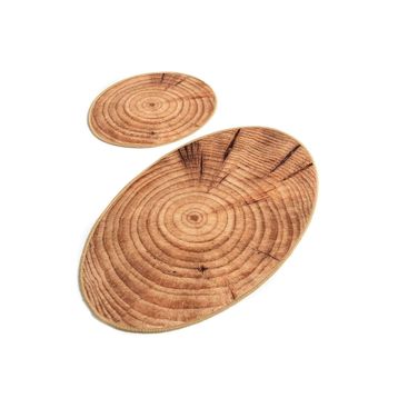 Chilai Home Wood Djt 2 Li Set Banyo Halısı