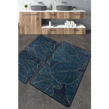 Chilai Home Zeleno Banyo Halısı Djt 3'lü Set Banyo Halısı