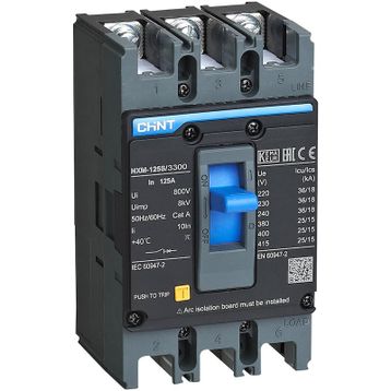 Chint 131364 NXM-160S/3300 3x160 Amper 36 kA Sabit Kompakt Şalter