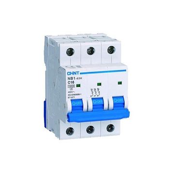 Chint 186502 Trifaze 3x16 A 4.5 kA C Tipi Otomatik Sigorta