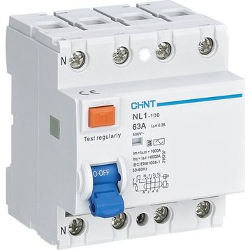 Chint 200760 4x80A 300mA AC 6kA Kaçak Akım Koruma Anahtarları