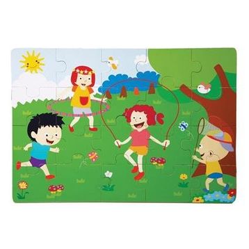 Chiva 1276-CS İlkbahar Ahşap Yer Puzzle
