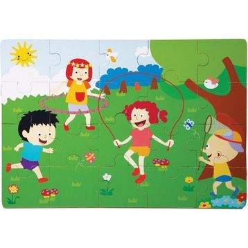 Chiva 1276-CS İlkbahar Ahşap Yer Puzzle