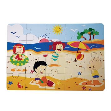 Chiva CS-1282 Yaz Ahşap Yer Puzzle