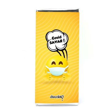 Chocolato 100 gr Covid Savar Bitter Tablet Çikolata
