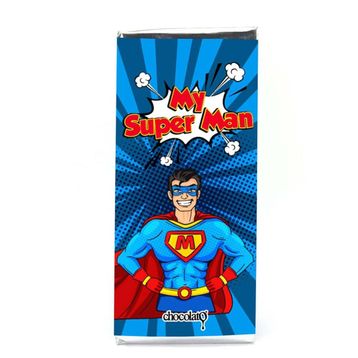 Chocolato Süperman 100 gr Sütlü Tablet Çikolata