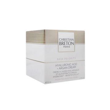 Christian Breton Hyaluronic Acid + Argan Cream 50 ml Nemlendiricili Yüz Kremi