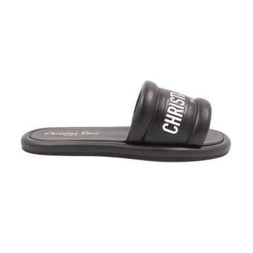 Christian Dior KCQ861LBO-900 Siyah Every-D Slide 0,5 cm Kadın Terlik