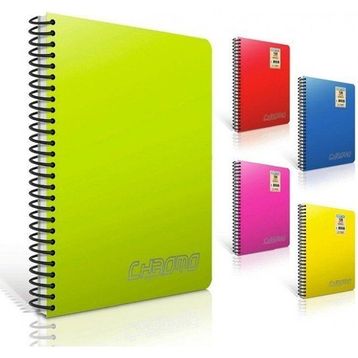 Chromo A4 Gıpta 120 Yaprak Kareli Spiralli Defter