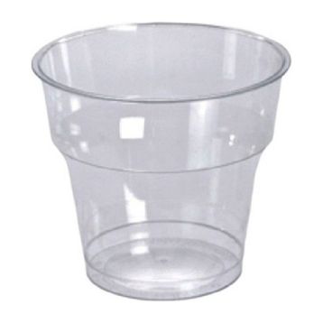 CHS 1 Koli 1000 Adet Lüks Sert Plastik Mika Kristal Bardak