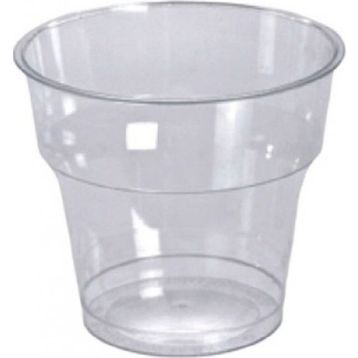 CHS 1 Koli 1000 Adet Lüks Sert Plastik Mika Kristal Bardak