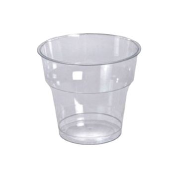 CHS 1 Koli 1000 Adet Lüks Sert Plastik Mika Kristal Bardak