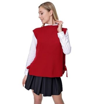 Chuba 22WK252 Kırmızı Kadın Süveter