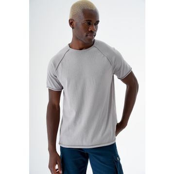 Chuba 24S268 Gri Erkek T-shirt