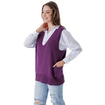 Chuba 24W118 Mor Kadın Süveter