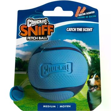 Chuckit Sniff Fetch Fıstık Ezmesi Kokulu Orta Köpek Oyun Topu