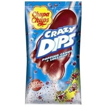 Chupa Chups 16 gr Crazy Dips Cola Şekerleme (24 adet)