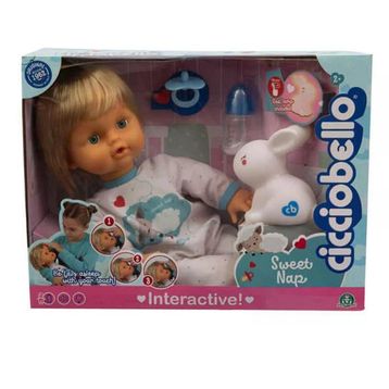 Cicciobello CCBF1000 Sesli ve Işıklı Tatlı Uykular Bebeği