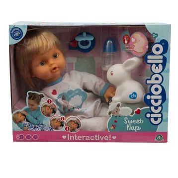 Cicciobello CCBF1000 Sesli ve Işıklı Tatlı Uykular Bebeği
