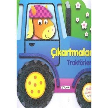 Çiçek Çıkartmalarla Traktör
