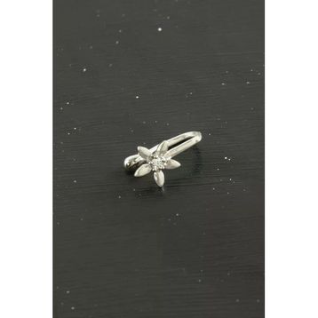 Çiçek Tragus Zirkon Taşlı Piercing