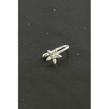 Çiçek Tragus Zirkon Taşlı Piercing