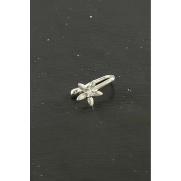 Çiçek Tragus Zirkon Taşlı Piercing