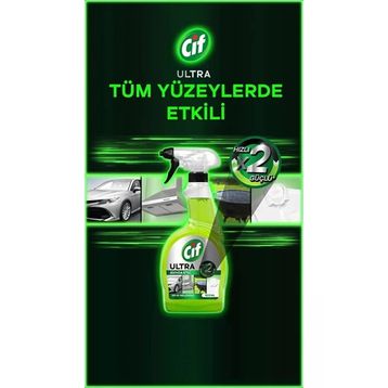 Cif 1025 ml Ultra Anında Etki Kir ve Yağ Çözücü