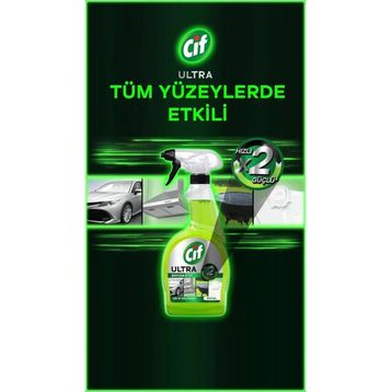 Cif 1025 ml Ultra Anında Etki Kir ve Yağ Çözücü