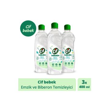Cif 400 ml Bebek Emzik ve Biberon Temizleyici