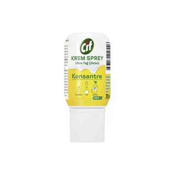 Cif 70 ml Krem Sprey Konsantre Yağ Çözücü