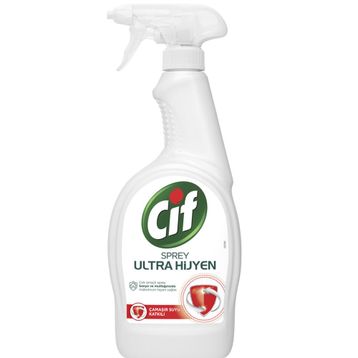 Cif 750 ml Her Yer Ultra Hijyen Çamaşır Suyu Katkılı Sprey