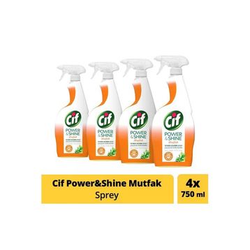 Cif 750 ml Power & Shine Mutfak Sprey Temizleyici
