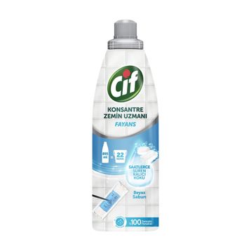 Cif 895 ml Konsantre Zemin Uzmanı Fayans Beyaz Sabun
