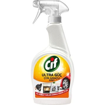 Cif Ultra Güç 1000 ml Çok Amaçlı Yüzey Temizleyici Sprey