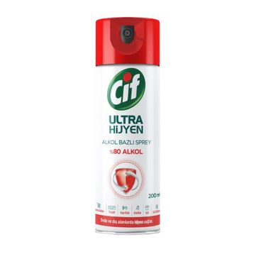 Cif Ultra Hijyen 200 ml Alkol Bazlı Sprey