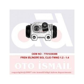 Cifam 101589 Clio Sol Fren Silindiri