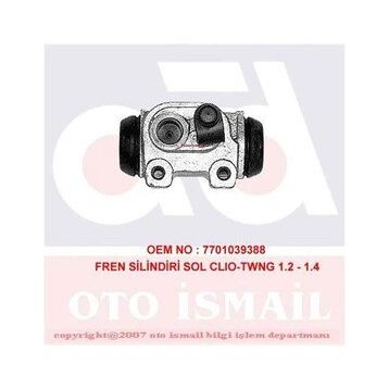 Cifam 101589 Clio Sol Fren Silindiri