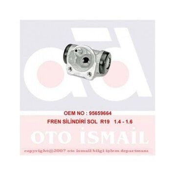Cifam 101599 R19 Sol Fren Silindiri