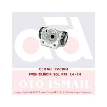 Cifam 101599 R19 Sol Fren Silindiri