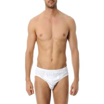 Çift Kaplan 740 Beyaz Erkek Slip Külot