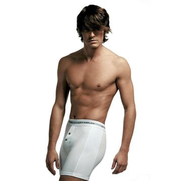 Çift Kaplan 880 Beyaz Erkek Boxer