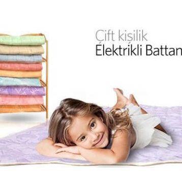Çift Kişilik Elektrikli Battaniye