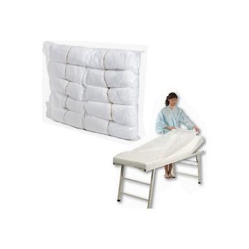 Çift Tarafı Lastikli 100 Adet 80x220 cm Sedye Örtüsü