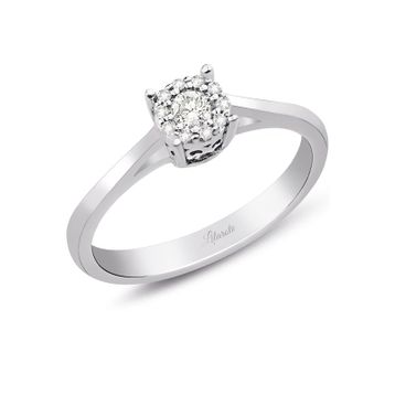 CiGold K1YZK0190000814 14 Ayar Altın Tektaş Yüzük