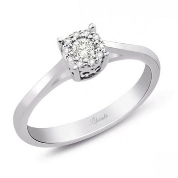 CiGold K1YZK0190000814 14 Ayar Altın Tektaş Yüzük