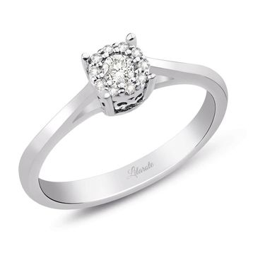 CiGold K1YZK0190000814 14 Ayar Altın Tektaş Yüzük