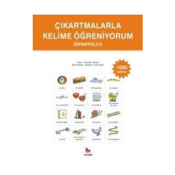 Çıkartmalarla Kelime Öğreniyorum - İspanyolca - Heather Amery